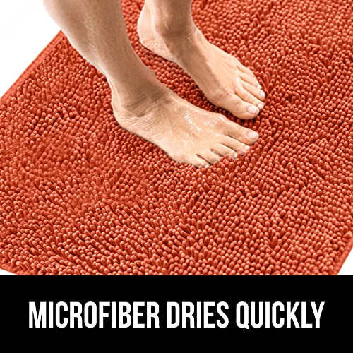 Gorilla Grip Original Luxury Chenille Bath Rug Mat, 24x42, Extra Soft