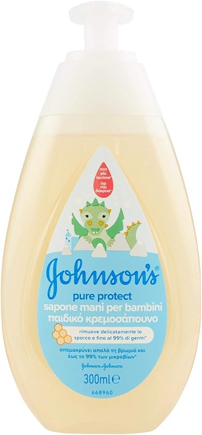 Johnson's Baby Pure Protect Soap for Children 300ml Gentle Wash