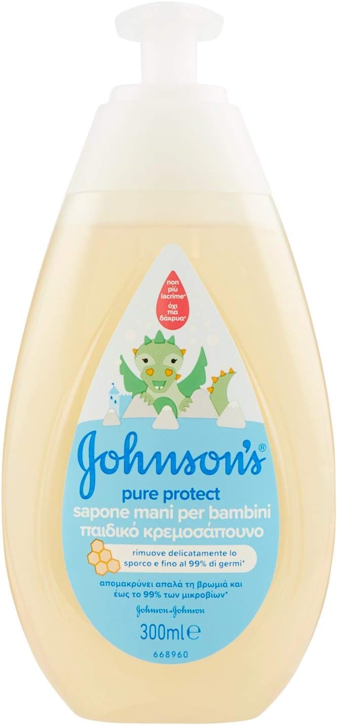 Johnson's Baby Pure Protect Soap for Children 300ml Gentle Wash