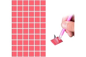 YOOTHINK 60 Pieces Painting Glue Clay Wax for DIY Diamonds Art Painting (Red)