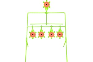 KNINE OUTDOORS Turtle Sign Air Gun Pellet BB Gun Rimfire Resetting Target, Rated for .22 .177 Caliber
