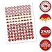Big Dot of Happiness Chinese New Year - 2025 Year of The Snake Round Candy Sticker Favors - Labels Fit Chocolate Candy (1 Sheet of 108)