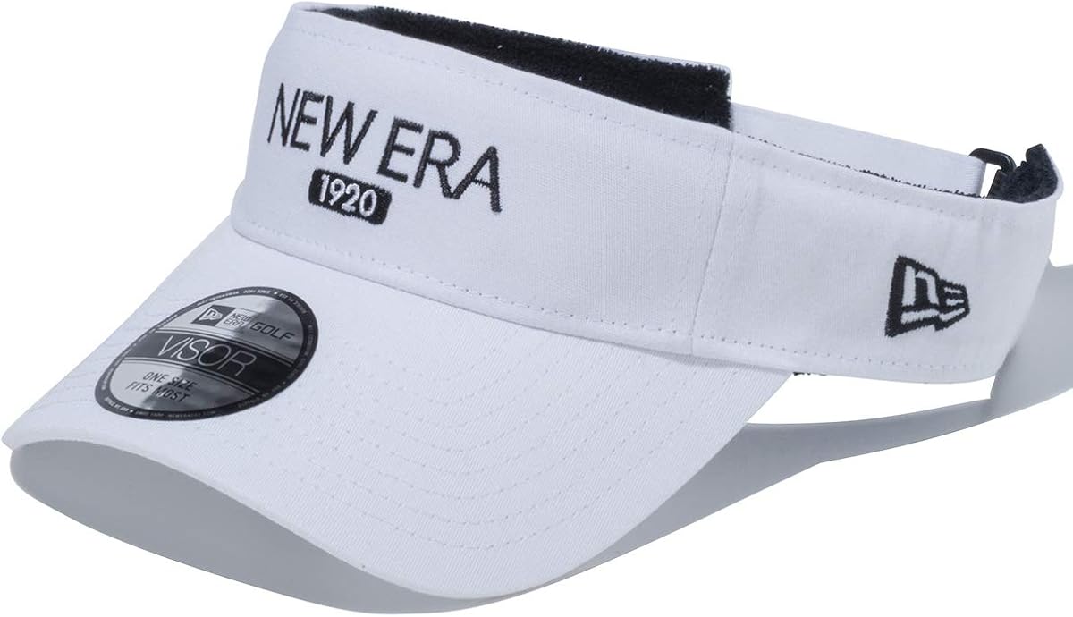 Amazon (ニューエラ) NEW ERA ゴルフ サンバイザー SUN VISOR STRETCH COTTON WASHABLE