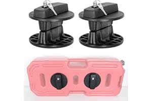 SXMA Pack Mount for 20L/5 Gallon Gasoline Pack Gas Container Mounting Bracket Kit Fuel Can Lock,(2pcs)