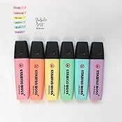 Evidenziatore STABILO BOSS ORIGINAL Pastel | Colore Azzurro Cielo | Confezione Da 2