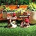 Hannah's cottage Bird Welcome Sign Garden Statue with Solar Light,Polyresin Garden Figurine for Outdoor Decoration(Outdoor Paradise)