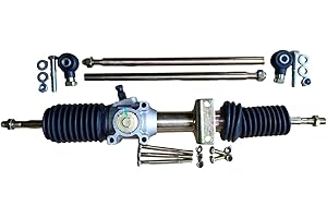 WANTONE RACING Steering Rack and Pinion Assembly 1823338 with Tie Rod Ends Replacement for 2010 2011 Polaris Ranger 800 UTVs see fitment