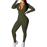 CLOCOR Womens 2 Piece Outfits Sweatsuits - Tracksuit Set Long Sleeve Crop Top & Drawstring Wide Leg Pants with Pockets