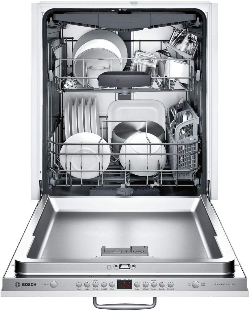 Amazon Com Bosch Shv863wb3n 24 300 Series Dishwasher With 3rd