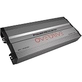 Power Acoustik OD1-10000D - 10,000 Watt Monoblock Car Amplifier | Class D, High Power Single Channel Amp for Subwoofers, 1 Ohm Stable, Car Audio Bass Upgrade