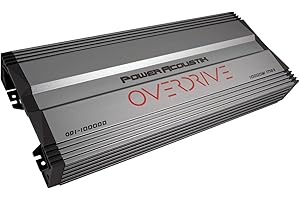 Power Acoustik OD1-10000D - 10,000 Watt Monoblock Car Amplifier | Class D, High Power Single Channel Amp for Subwoofers, 1 Ohm Stable, Car Audio Bass Upgrade