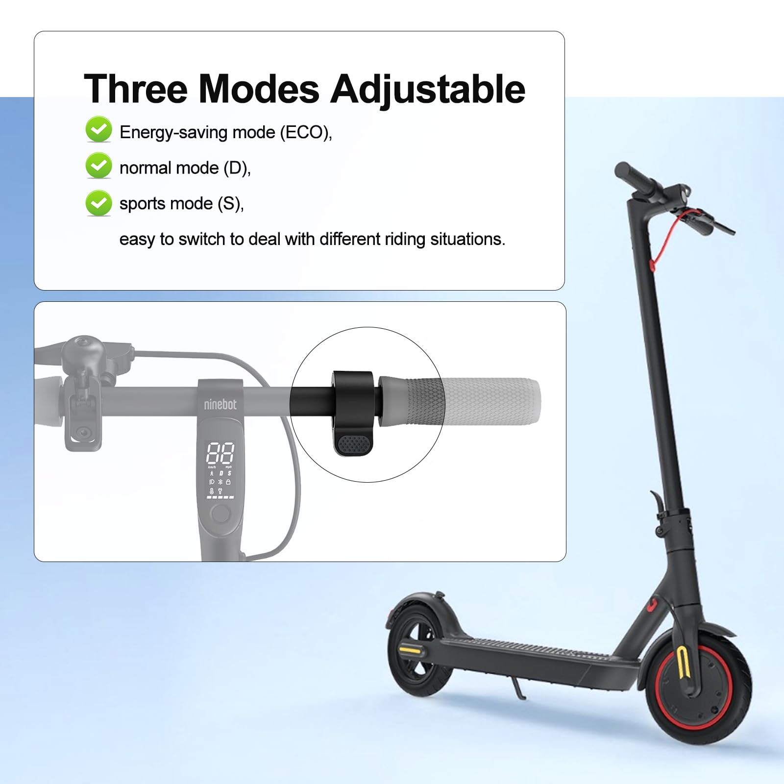 Replacement Part Compatible for Xiaomi M365/Pro 1S Electric Scooter Thumb Throttle