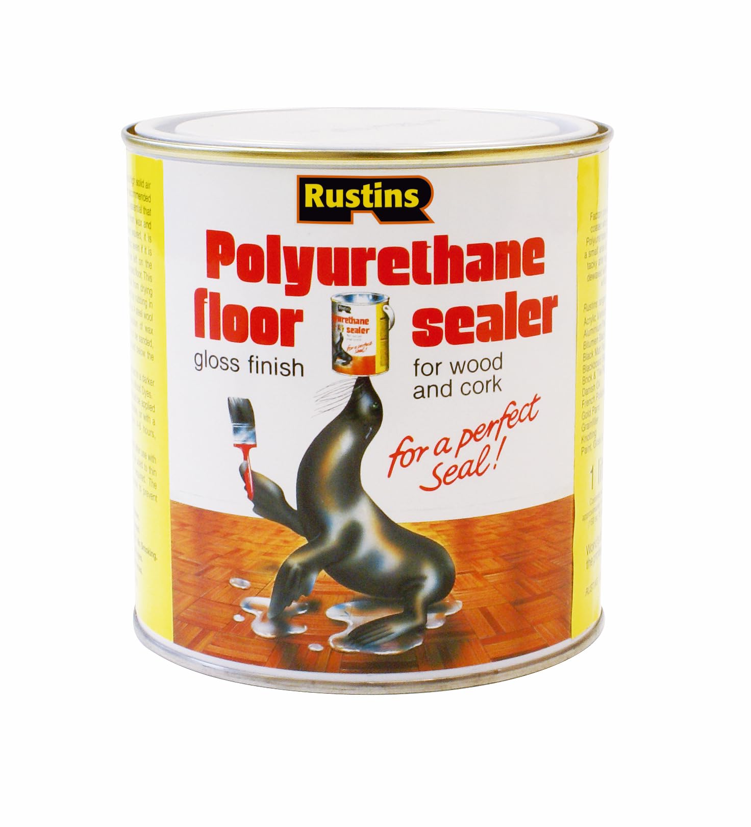 Rustins Polyurethane Floor Sealer Gloss 1L