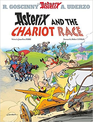 Astérix and the chariot race. 37