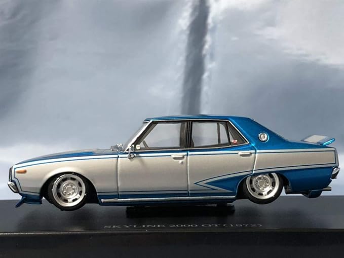 Amazon Co Jp アオシマ製スカイライン00gt ヨンメリ Gc110 カスタムスタイル1 43 ホビー 通販