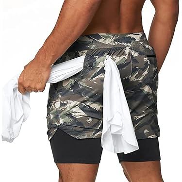 NORTHYARD Short de course à pied pour homme à séchage rapide