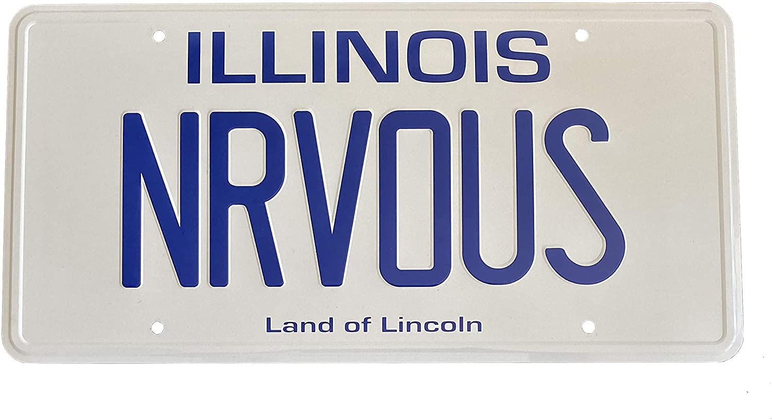 NRVOUS Ferris Bueller's Day off 1961 Ferrari 250 GT California Spyder prop License Plate Embossed on Aluminium 300mm x 150mm