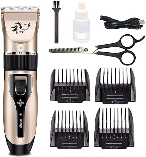 cordless dog clippers with detachable blades