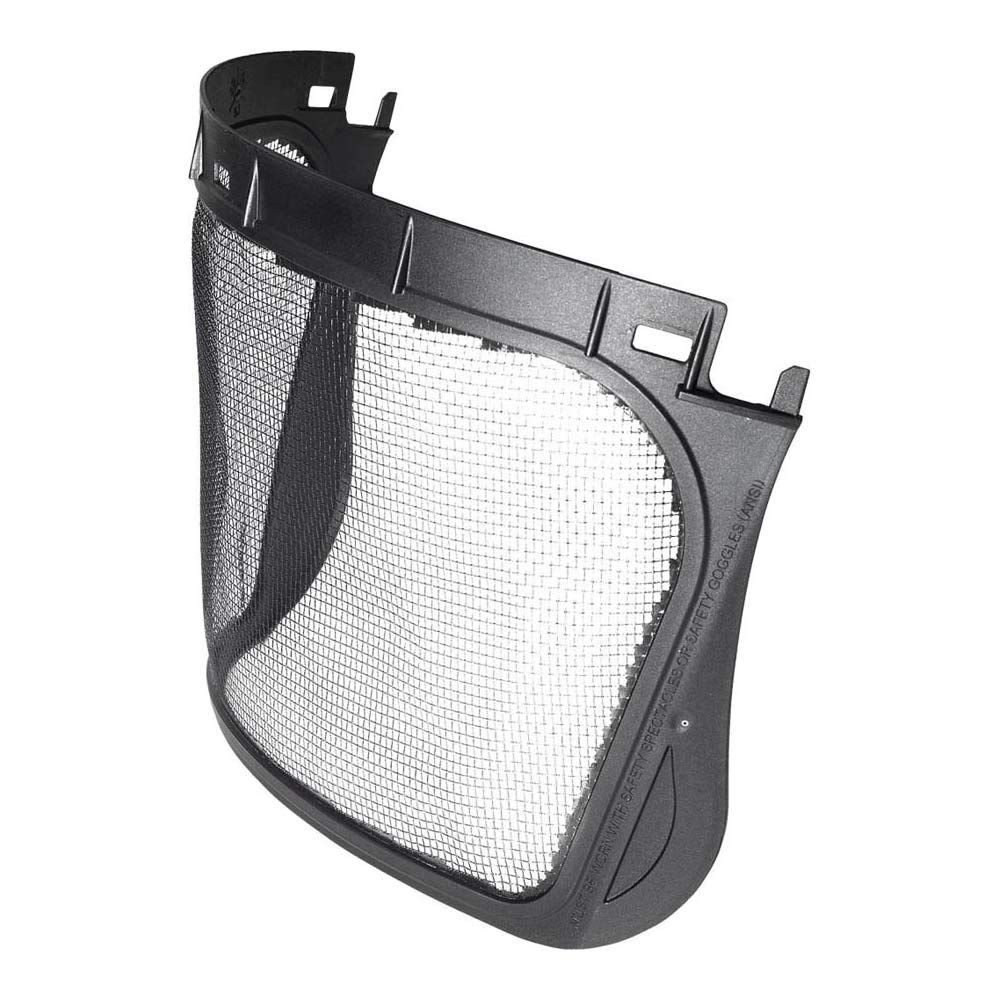3M 5B Mesh Face Shield, V5 Series, Plastic, Black