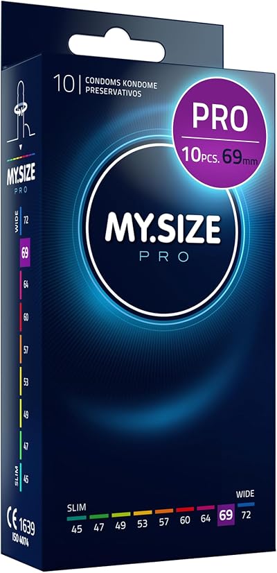 MY.SIZE PRO Condom 69 mm width XXL 10 condoms
