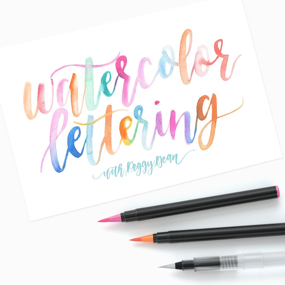 Nicpro Watercolor Brush Pen Set with Soft Flexible Tip , 20 Colors Watercolor Brush Markers Paint & Watercolor Paper Pad, For Painting & Lettering Calligraphy Drawing Manga Coloring Book