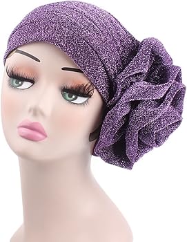 Wfz17 Glitter Head Wrap Stretch Long Short Hair Scarf Turban With