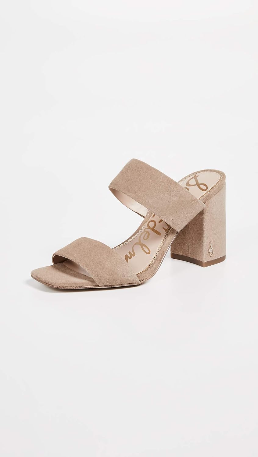 delaney block heel mule