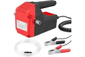 ICEPARK Oil Pump, 12V 60W Oil Extractor, Transfer Pump for Oil Change, Electric Transfer Oil Pump from Cars, Motorcycles, RVs, Boats