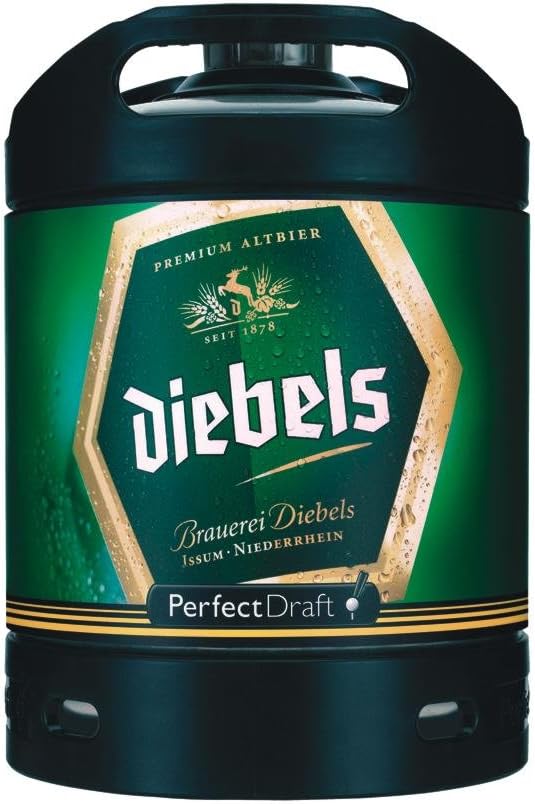 Diebels Alt Perfect beer Draft keg 6 liters 4.9% vol.
