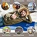 Camping Pad Premium Inflatable Sleeping Mat Comfy Insulation Sleep Foam Easy to Use Great for Man Women Outdoor Hiking Backpacking by WildWood