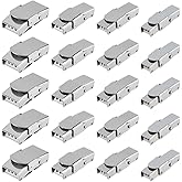 DICOSMETIC 20Pcs 4 Sizes Watch Band Clasps Stainless Steel Watch Buckle Watches Strap Clasps Watches Clasp Replacement for DIY Bracelet Jewelry Making