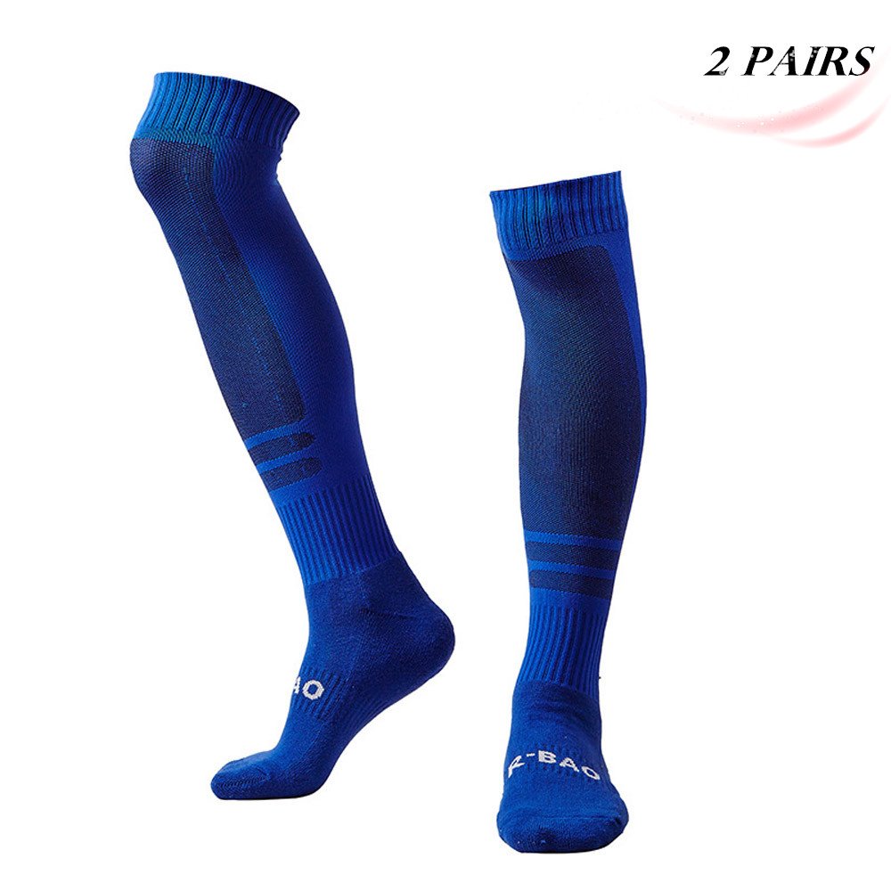 YEX Men Socks Long High Over Knee Cotton Athletic Football Socks