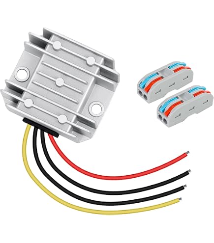 Convertisseur DC 12 V vers 24 V 15 A 360 W, transformateur d'alimentation CC étanche pour voiture, camion, véhicule, bateau, moteur, système solaire, accepte les entrées DC 9-20 V