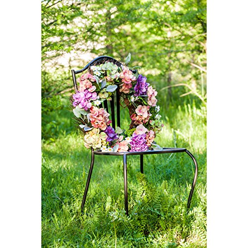 Floral Door Decor Hydrangea Flower Wreath 22