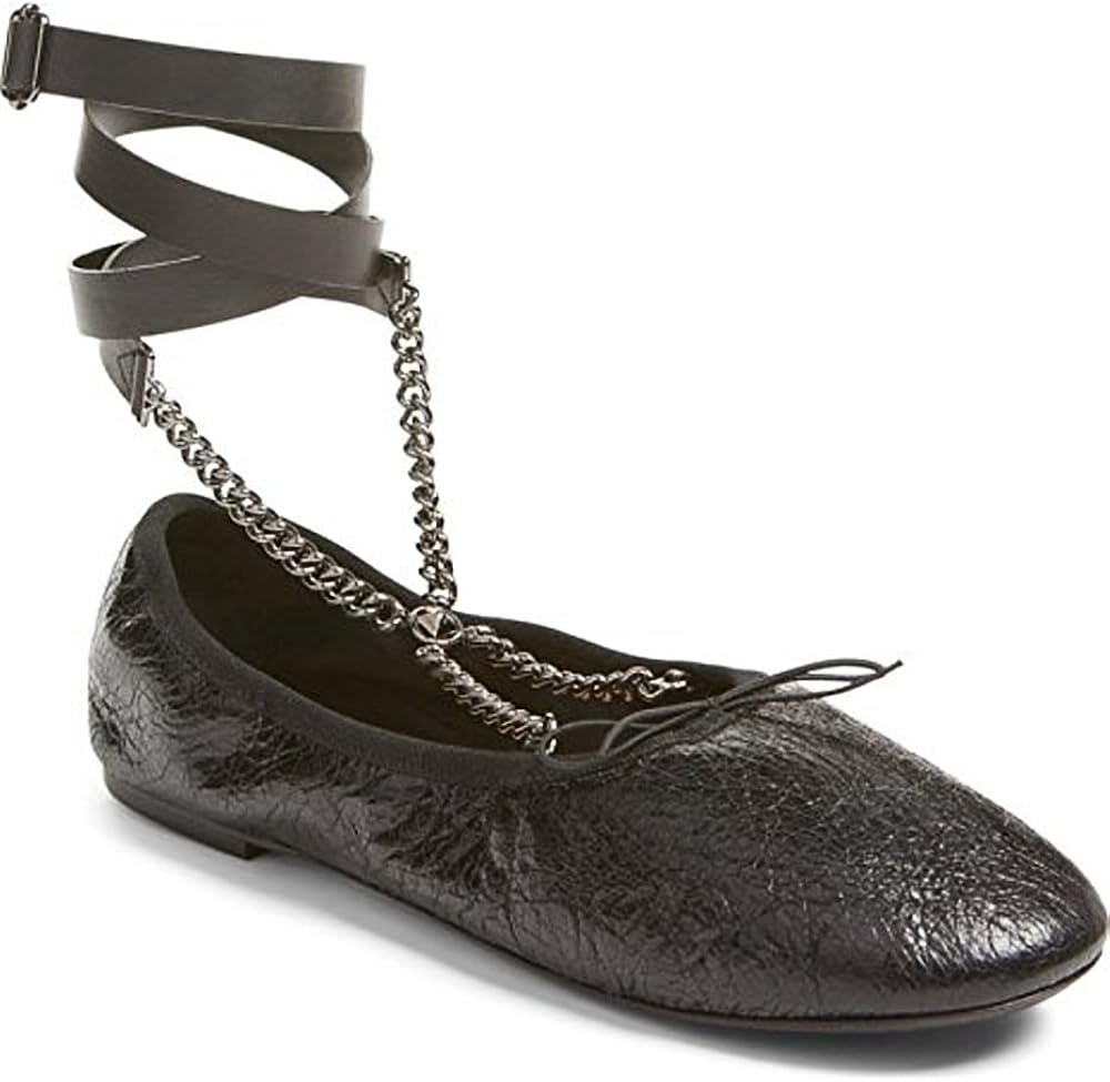 rockstud ballerina flat