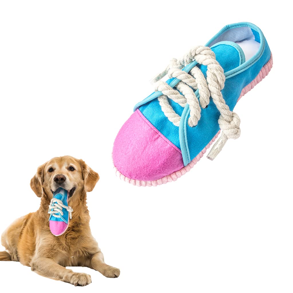IFOYO Squeaky Chew Toy for Dogs - Mini Sneaker Puppy Toy with Safe and Durable Design, for Small/Medium Dogs & Cats