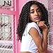 JVH Unprocessed Brazilian Curly Virgin Human Hair Weave 1 Bundle Remy Brazilian Sexy Kinky Curly Hair Extensions (12