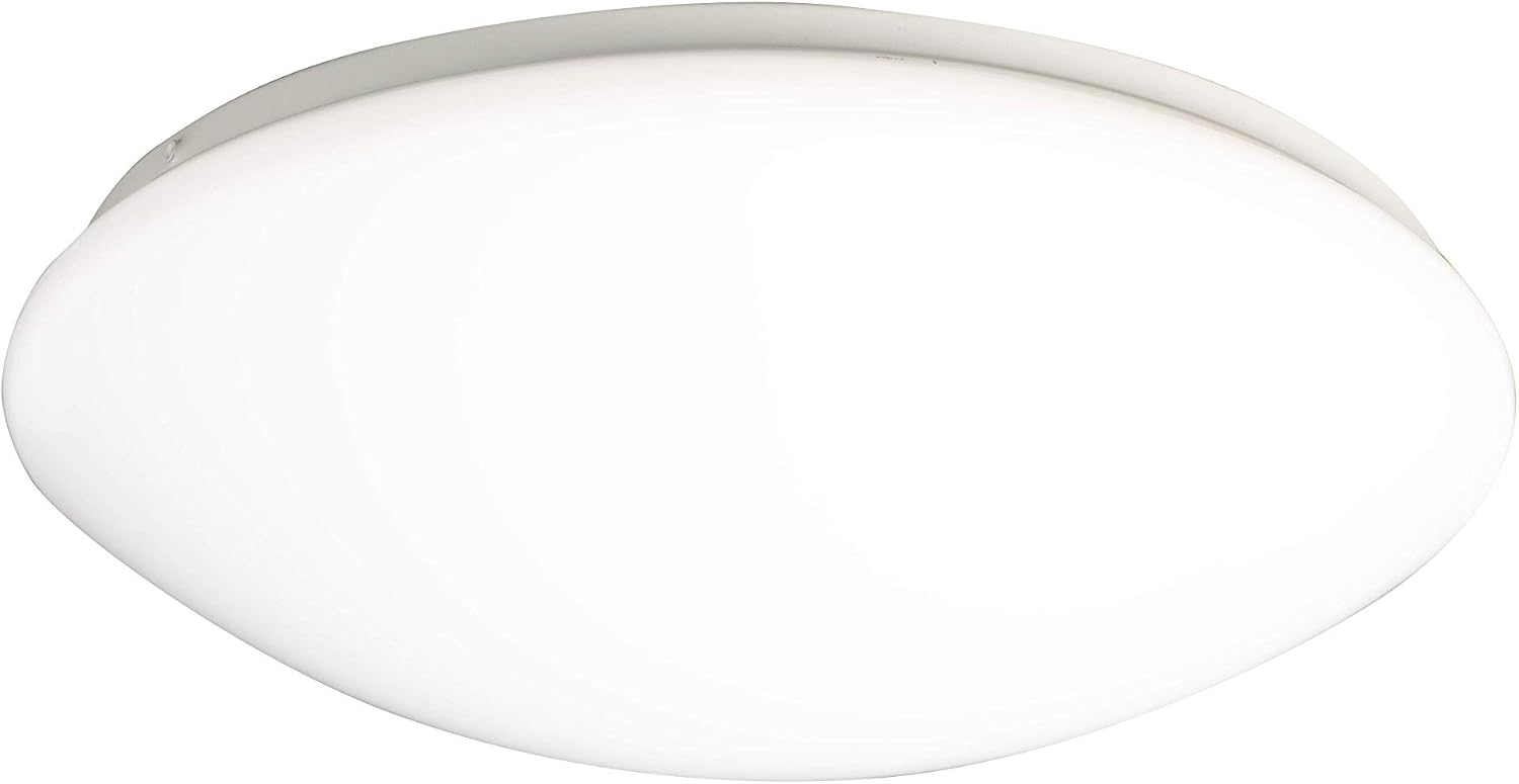 UKEW 18W LED Bathroom Ceiling Light, Round Flush Mount Wall Bulkhead Fitting with IP44 Waterproof & Cool White 4000K
