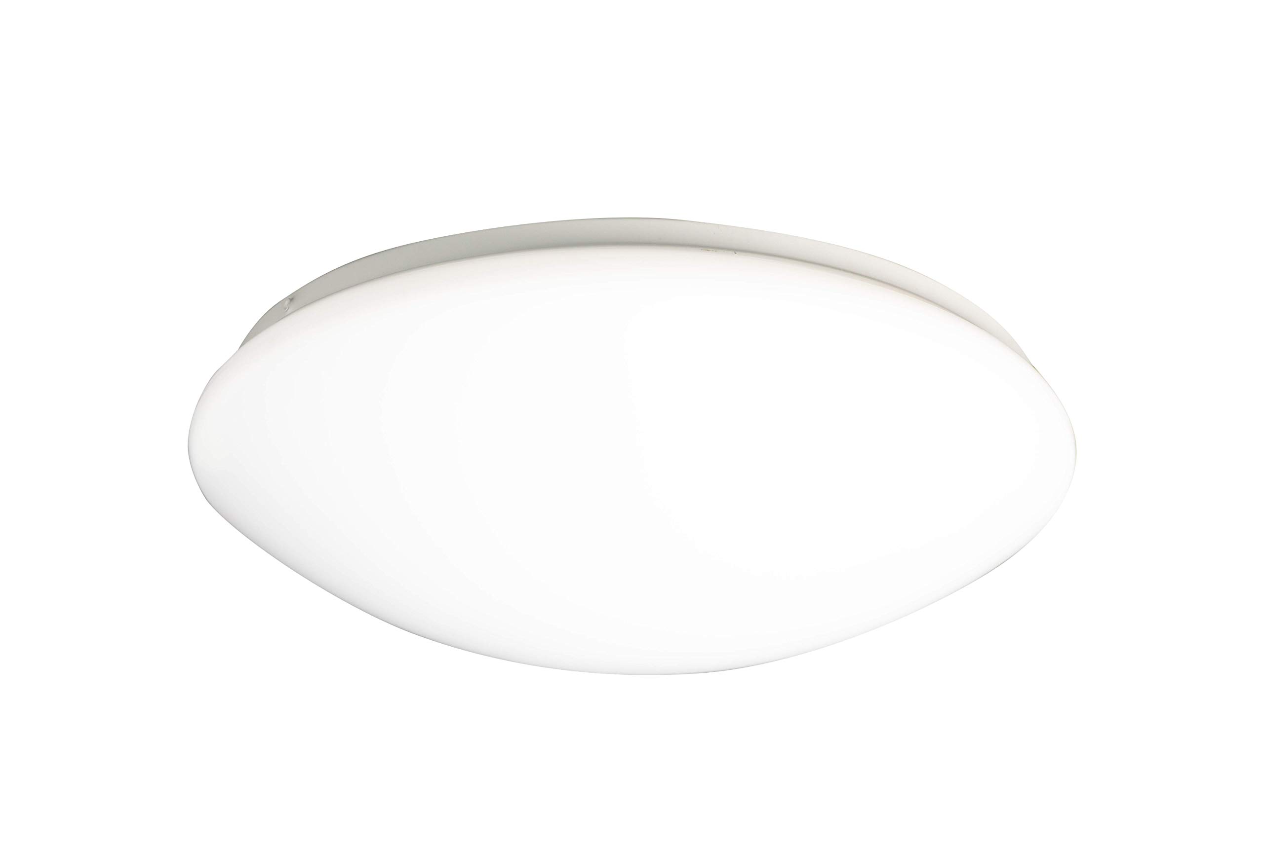 UKEW 18W LED Bathroom Ceiling Light - Round Flush Mount Wall Bulkhead Fitting with IP44 Waterproof & Cool White 4000K - Suitable for Hallway Bedroom Living Room
