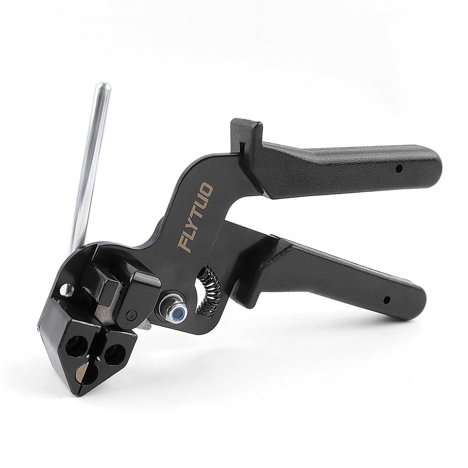 Flytuo Stainless Steel Cable Tie Gun: Metal Zip Tie Tightener, Tensioning and Cutting Tool for Heavy-Duty Stainless Steel Cable Ties, Ideal for Secure Fastening — image 1