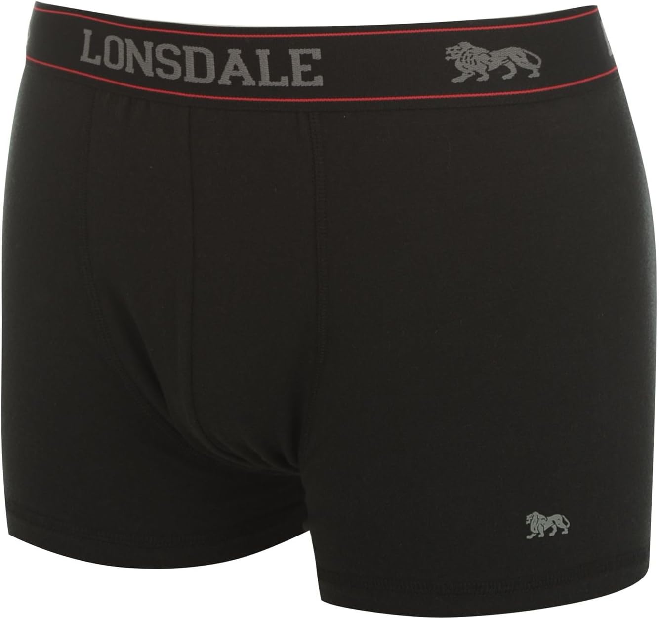 Men's Boxer Shorts Pack of 2 Black