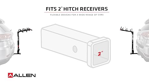 Allen Sports Deluxe+ Locking Quick Release 4-Bike Carrier for in