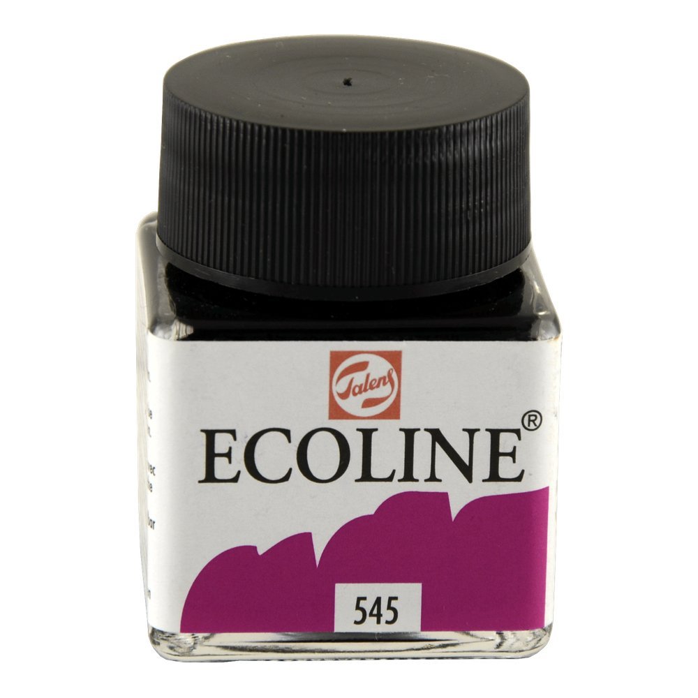 ECOLINE - PAINTING & DRAWING LIQUID WATERCOLOUR INK - RED VIOLET 30ml