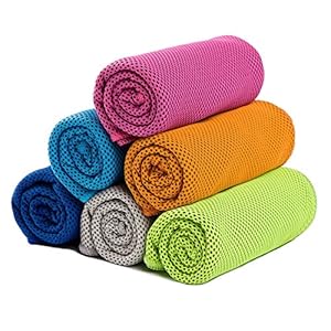 Polyamide Fiber Yoga Towel TOPIND Size(30×100) for for Sports, Towel for Yoga Beach Golf Travel Gym Sports Swimming Camping, Fitness Body, Fitness Equipment