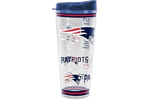 Rico Industries NFL Football Double Wall Mayhem 16oz Tritan Tumbler W Lid