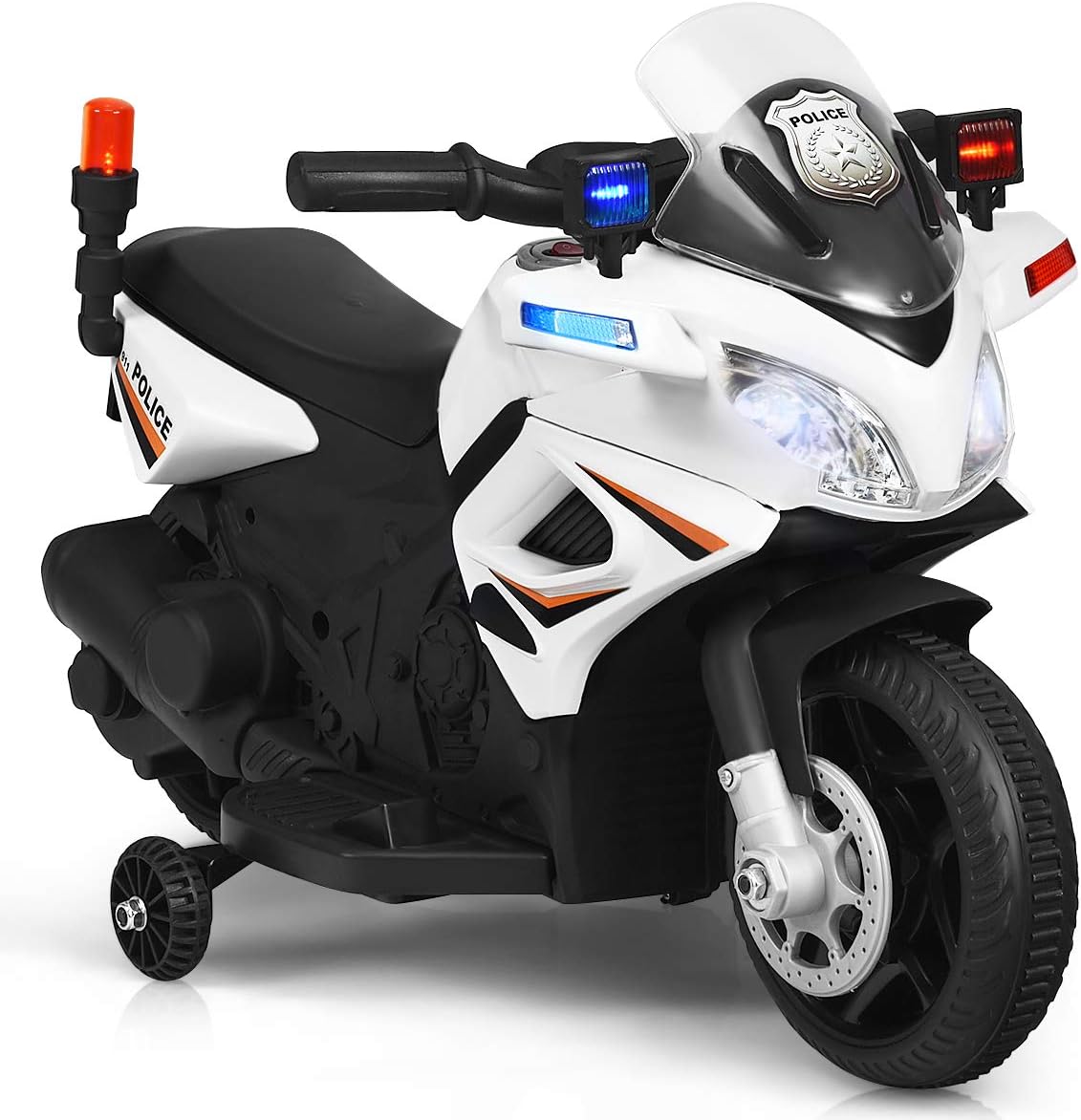 6v police bike