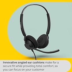 Jabra Engage 40 Wired Stereo Headset with Inline