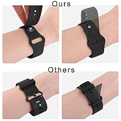 Vancle Silicone Bands Compatible with Fitbit Versa