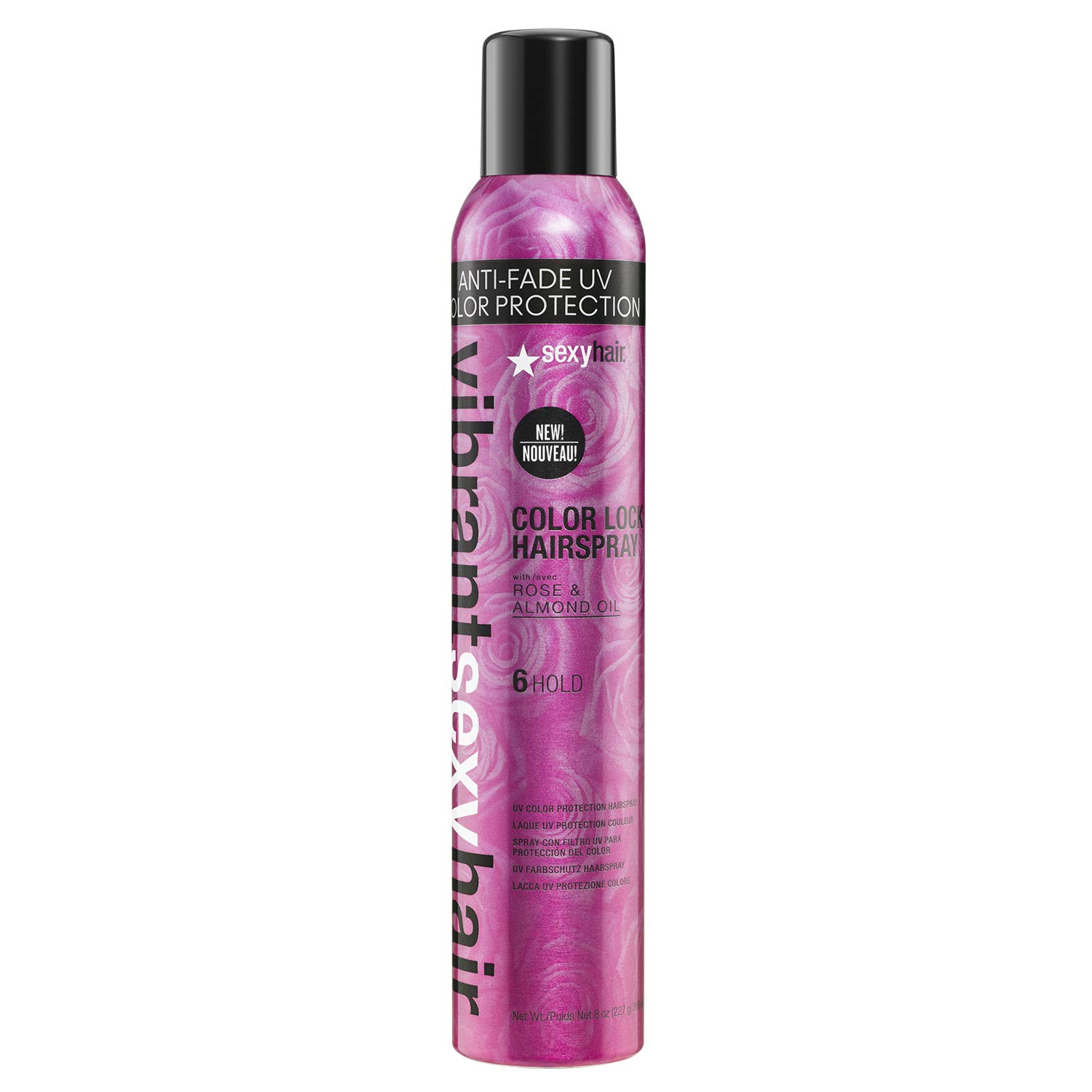 Sexy Hair Vibrant Color Lock UV Color Protection Hairspray, 266 ml