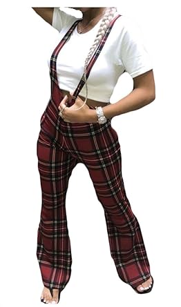 high waisted bell bottom overalls
